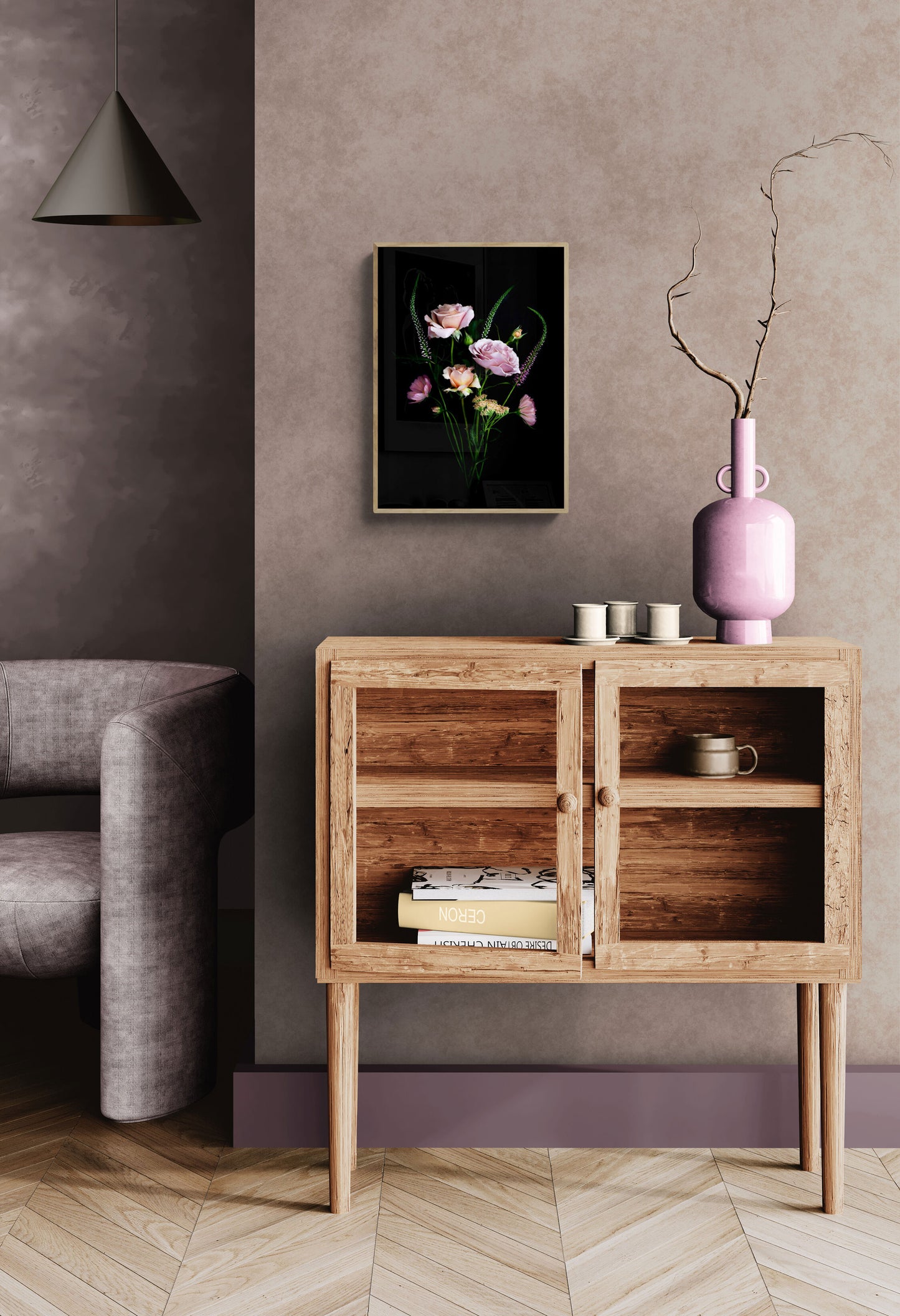 MIDSUMMER ROSES Open Edition Botanical Print