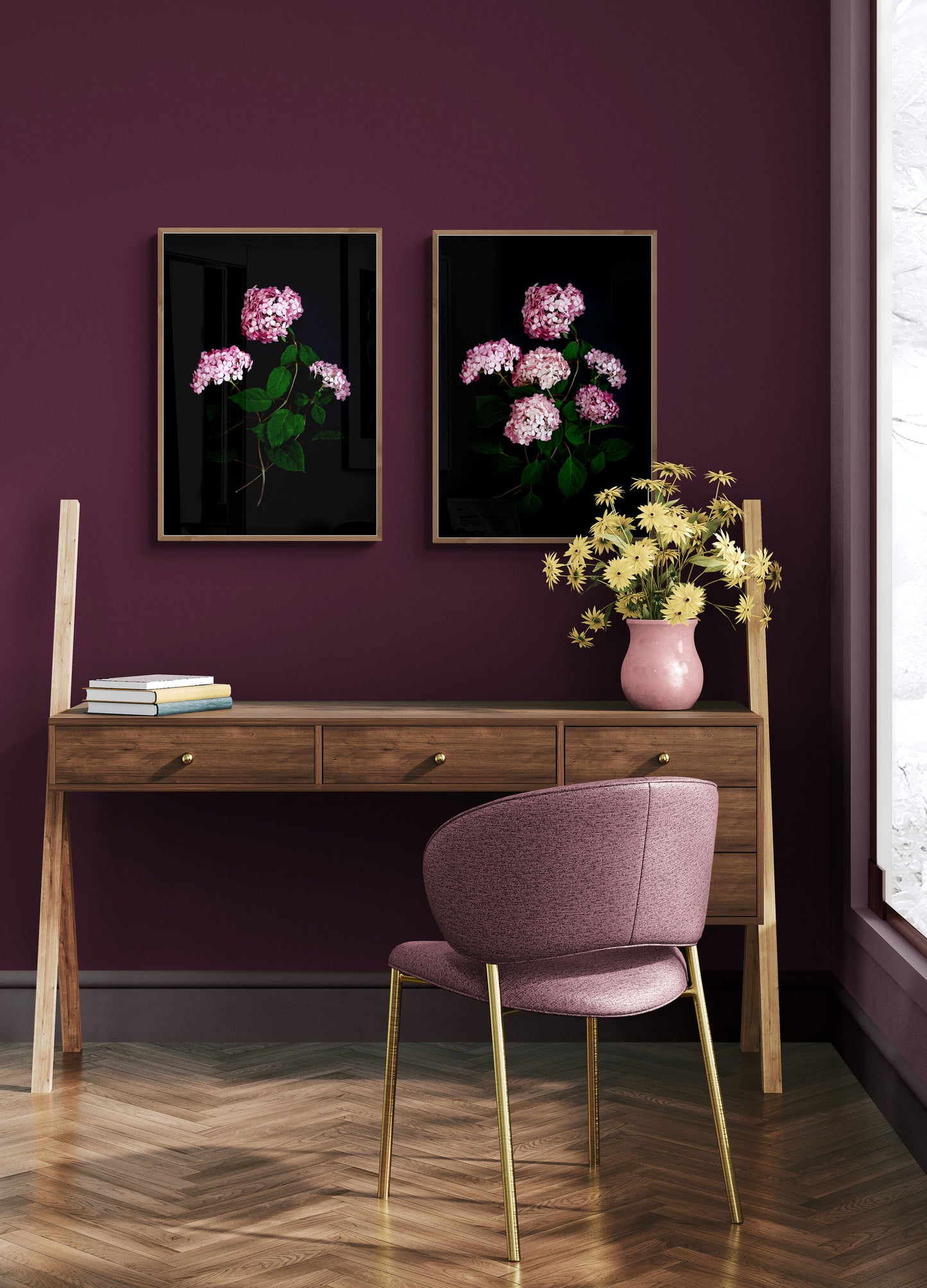 HYDRANGEA II Limited Edition Botanical Print