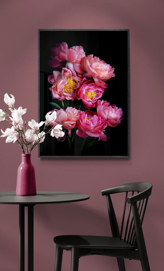 PAEONIA 'CORAL SUNSET' Limited Edition Botanical Print